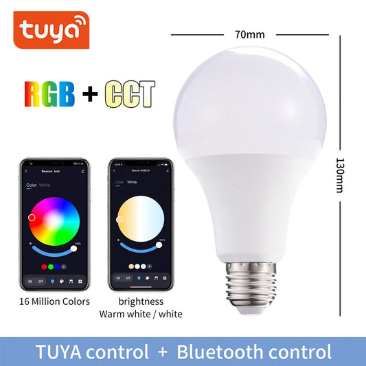Bombillo inteligente Bluetooth con control por app
