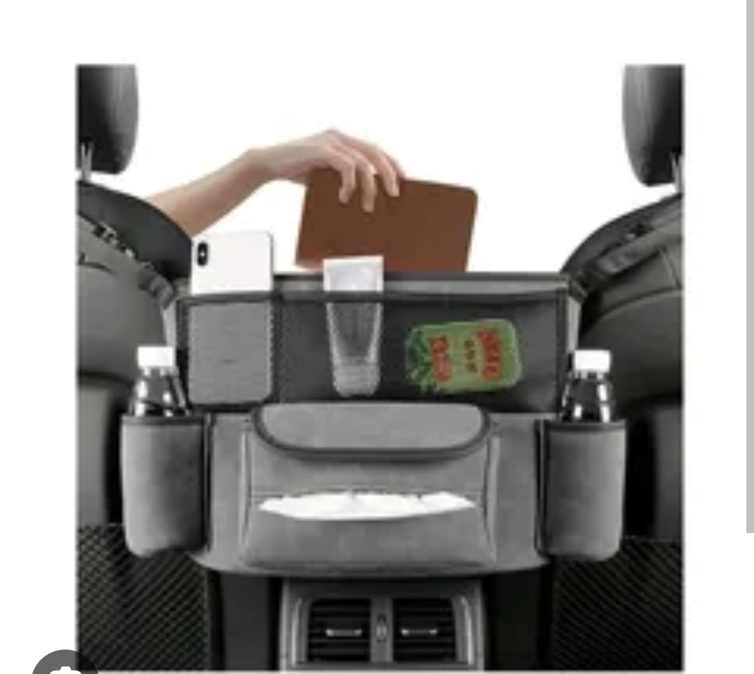 Organizador de asiento de auto con 10 bolsillos